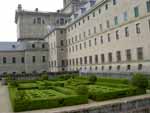 Jardines de la fachada Este del Monasterio del Escorial