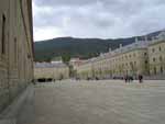 Vista Oeste de la explanada del Monasterio del Escorial