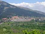 Vista del Monasterio del Escorial desde  la Silla de Felipe II